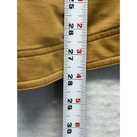 J Jill Tan Brown Women Knit Spandex Cotton Blazer Size S Oversized EUC - Picture 6 of 9